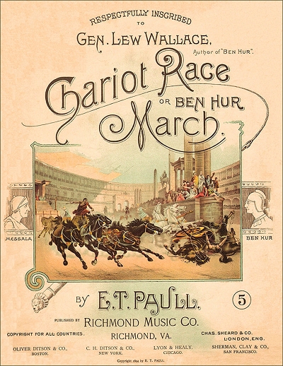 chariot race or ben hur march