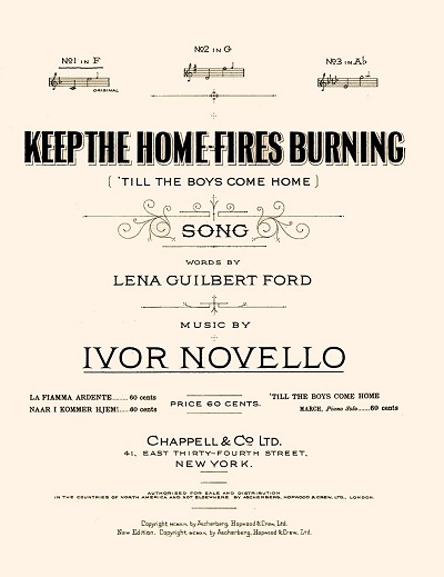keep the home fires burning ('till the boys come home)