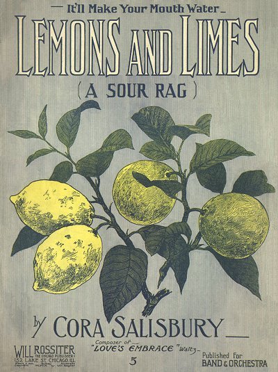 lemons and limes (a sour rag)
