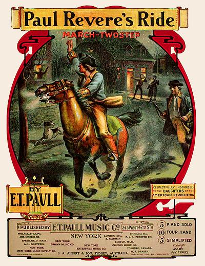 paul revere's ride cover