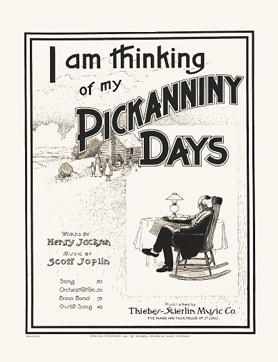 i am thinking of my pickanninny days