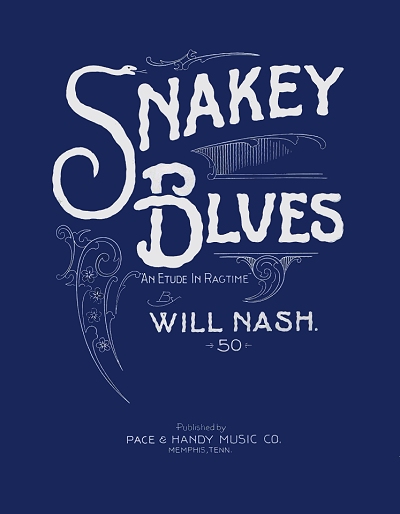 snakey blues - an etude in ragtime