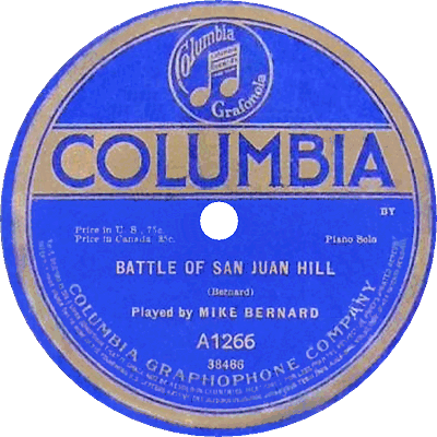 battle of san juan hill record label