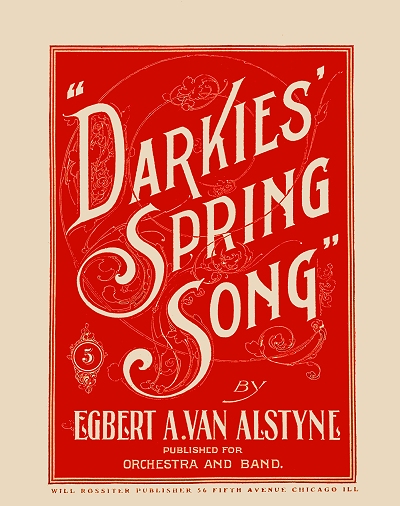 darkies' spring song cover