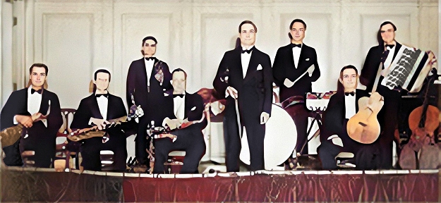 lloyd with paolo grosso's orchestra