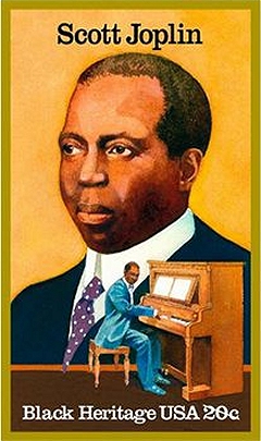 scott joplin postage stamp