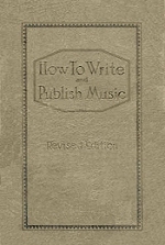 how to write and publish music cover