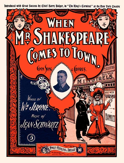 when mister shakespeare comes to town cover
