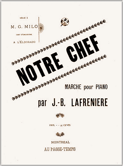 notre chef (our chief) cover
