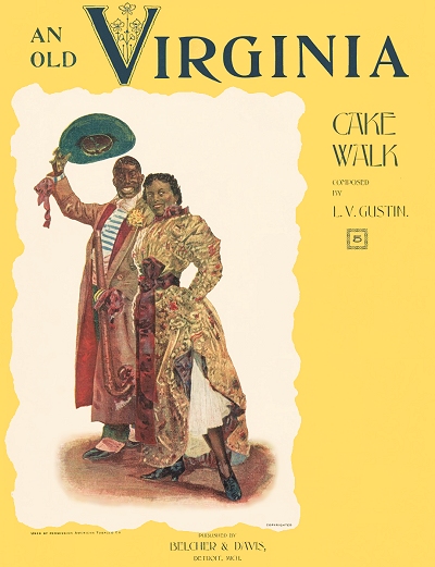 an old virginia cake walk cover