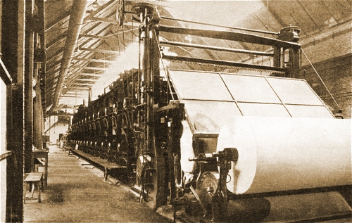 paper mill rolling machine