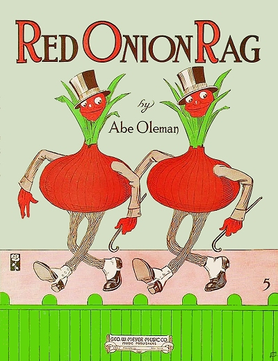 red onion rag cover