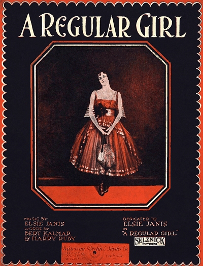 a regular girl film lobby poster