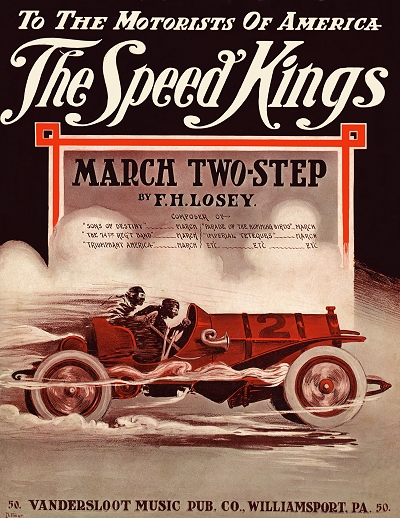 speed kings march cover