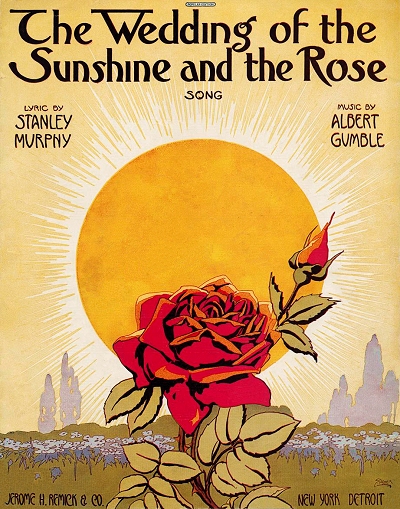 the wedding of the sunshine and the rose cover