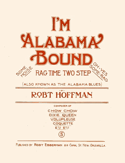i'm alabama bound cover