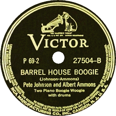 barrel house boogie victor record