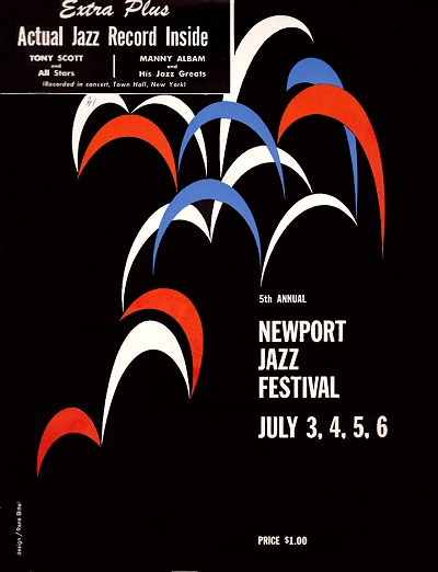 program for the 1958 newport, ri, jazz festival