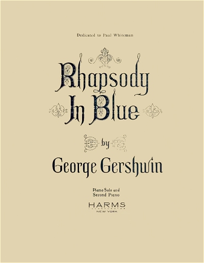 original rhapsody in blue cover
